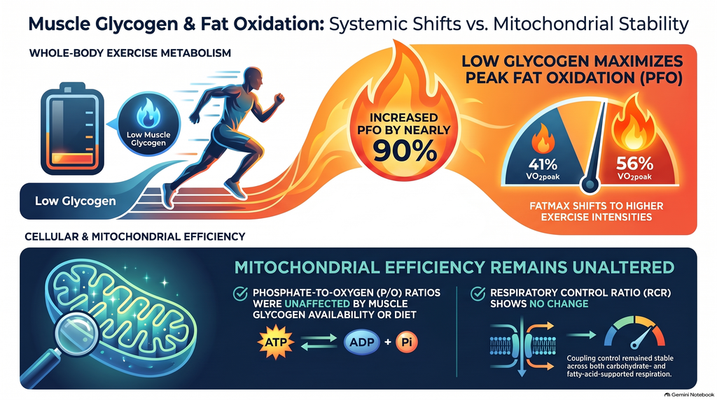 Exercise and Low-Carbohydrate Diet Effects on Fat Oxidation image